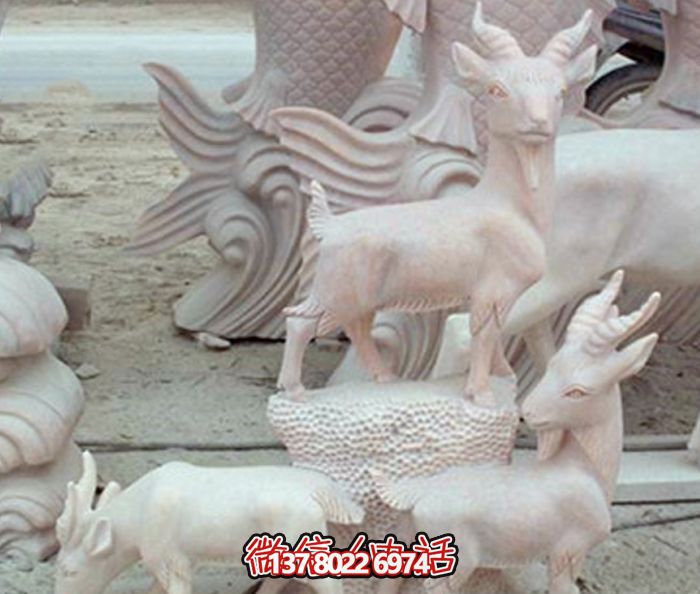 開(kāi)泰三陽(yáng)石雕仿真山羊庭院裝飾 開(kāi)泰三陽(yáng)石雕仿真山羊庭院裝飾