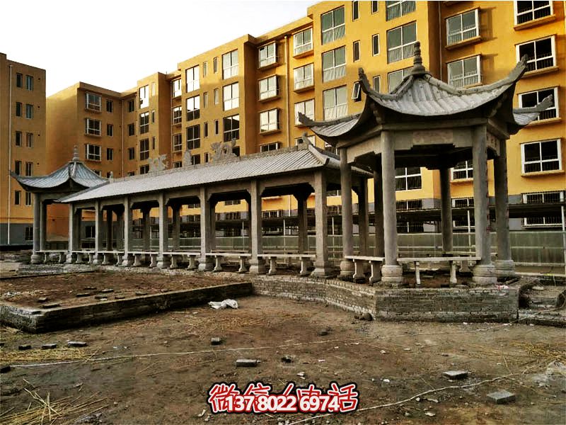 小區(qū)花園擺放休閑區(qū)青石長(zhǎng)廊涼亭雕塑座椅 小區(qū)花園擺放休閑區(qū)青石長(zhǎng)廊涼亭雕塑座椅