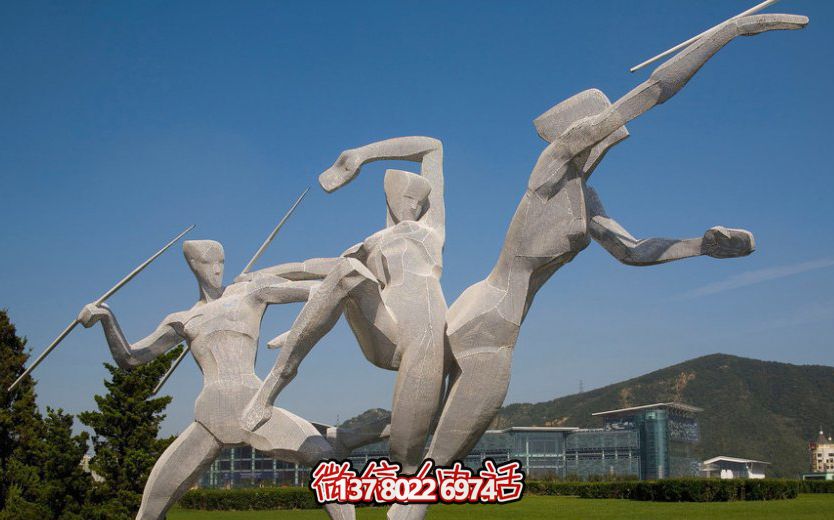廣場(chǎng)草坪擺放玻璃鋼標(biāo)槍運(yùn)動(dòng)雕塑 廣場(chǎng)草坪擺放玻璃鋼標(biāo)槍運(yùn)動(dòng)雕塑