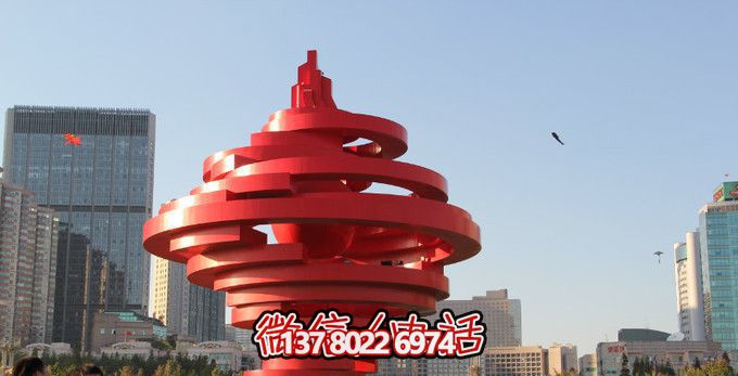 公園商廈創(chuàng)意玻璃鋼競技運(yùn)動(dòng)火炬雕塑 公園商廈創(chuàng)意玻璃鋼競技運(yùn)動(dòng)火炬雕塑