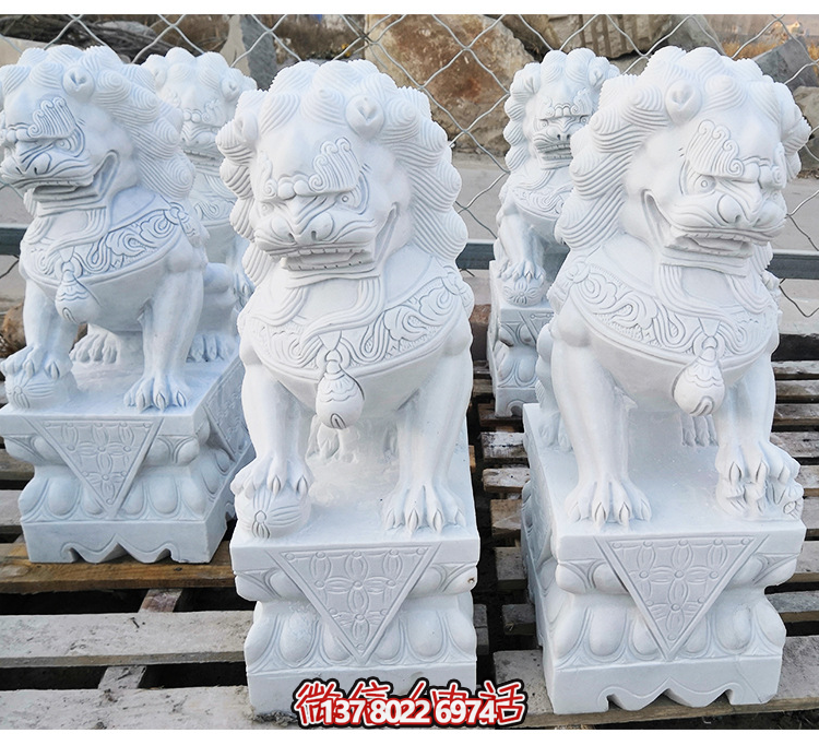 天安門獅子，漢白玉中式傳統(tǒng)北方石獅子