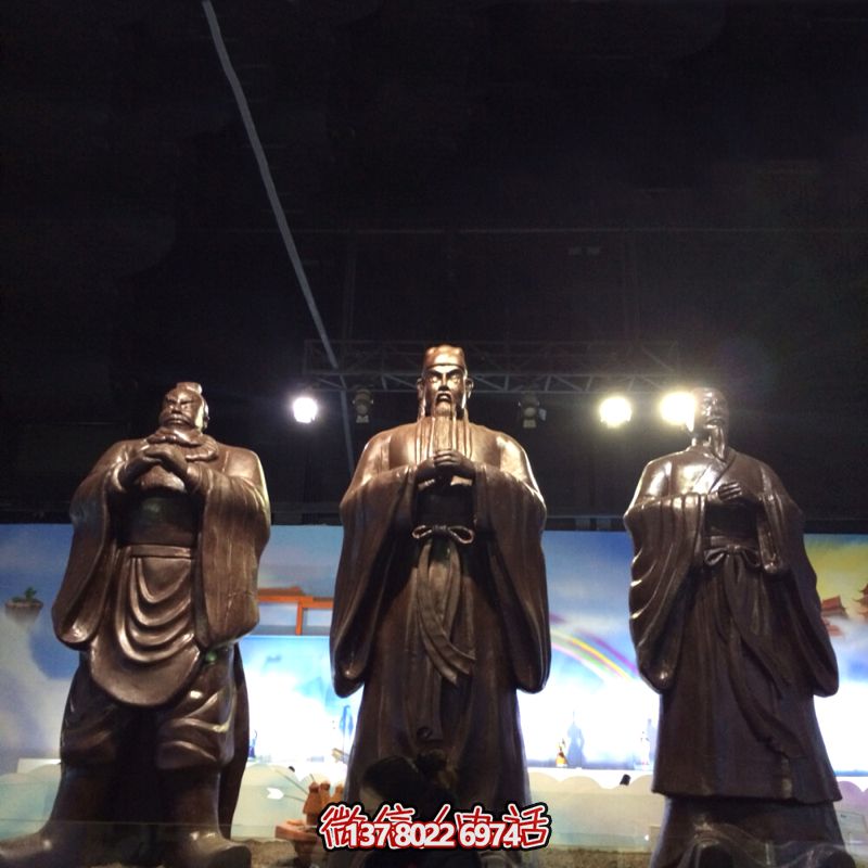 玻璃鋼仿銅景區(qū)大型關公雕塑 玻璃鋼仿銅景區(qū)大型關公雕塑