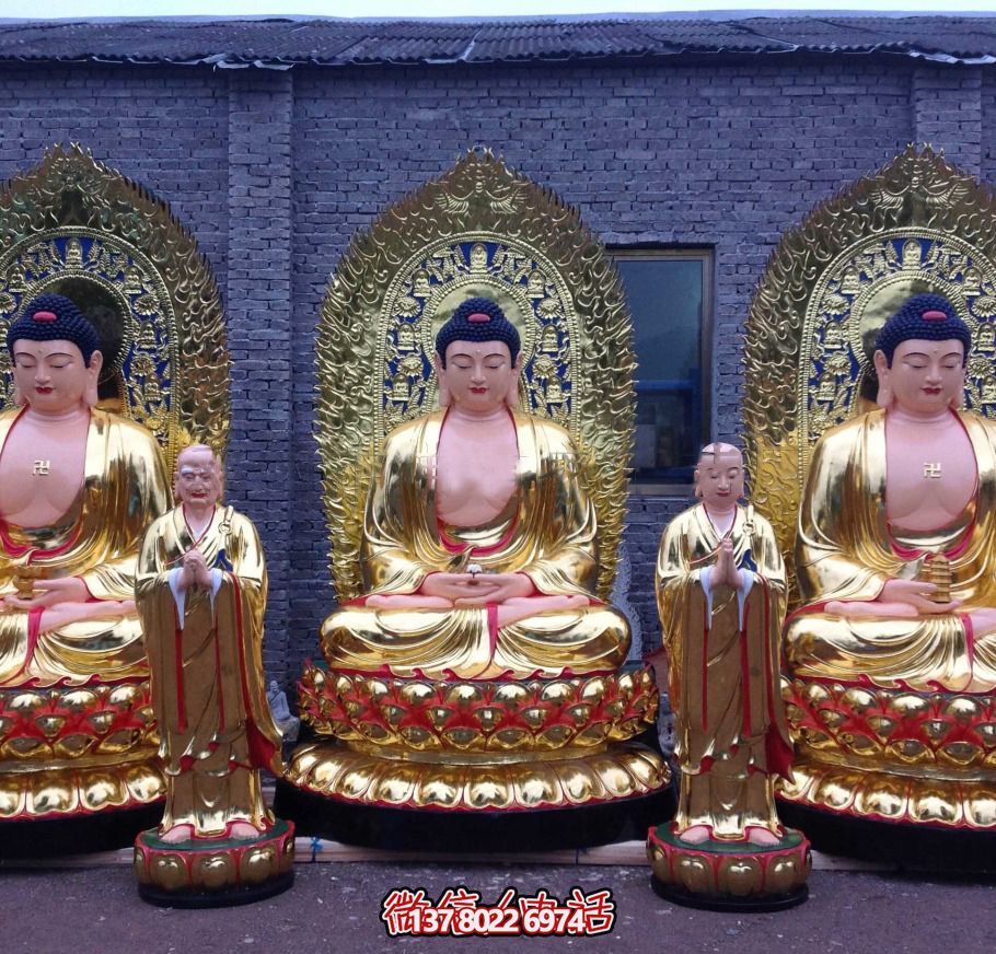 玻璃鋼彩繪景區(qū)戶外大型景觀三圣雕塑 玻璃鋼彩繪景區(qū)戶外大型景觀三圣雕塑