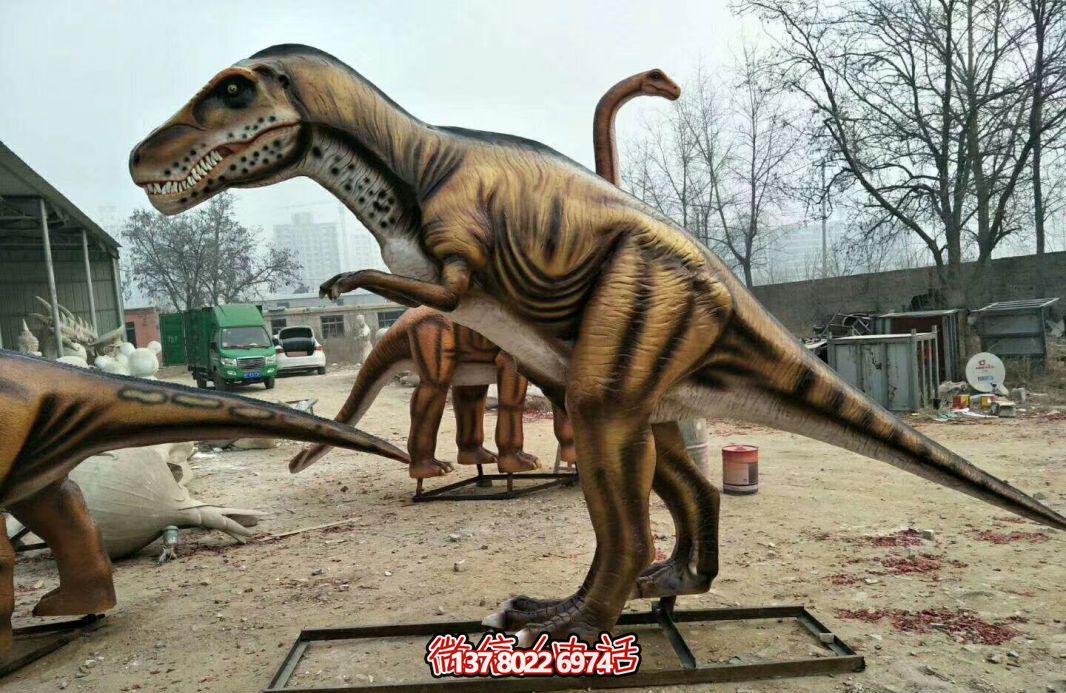 景區(qū)玻璃鋼大型遠古恐龍雕塑