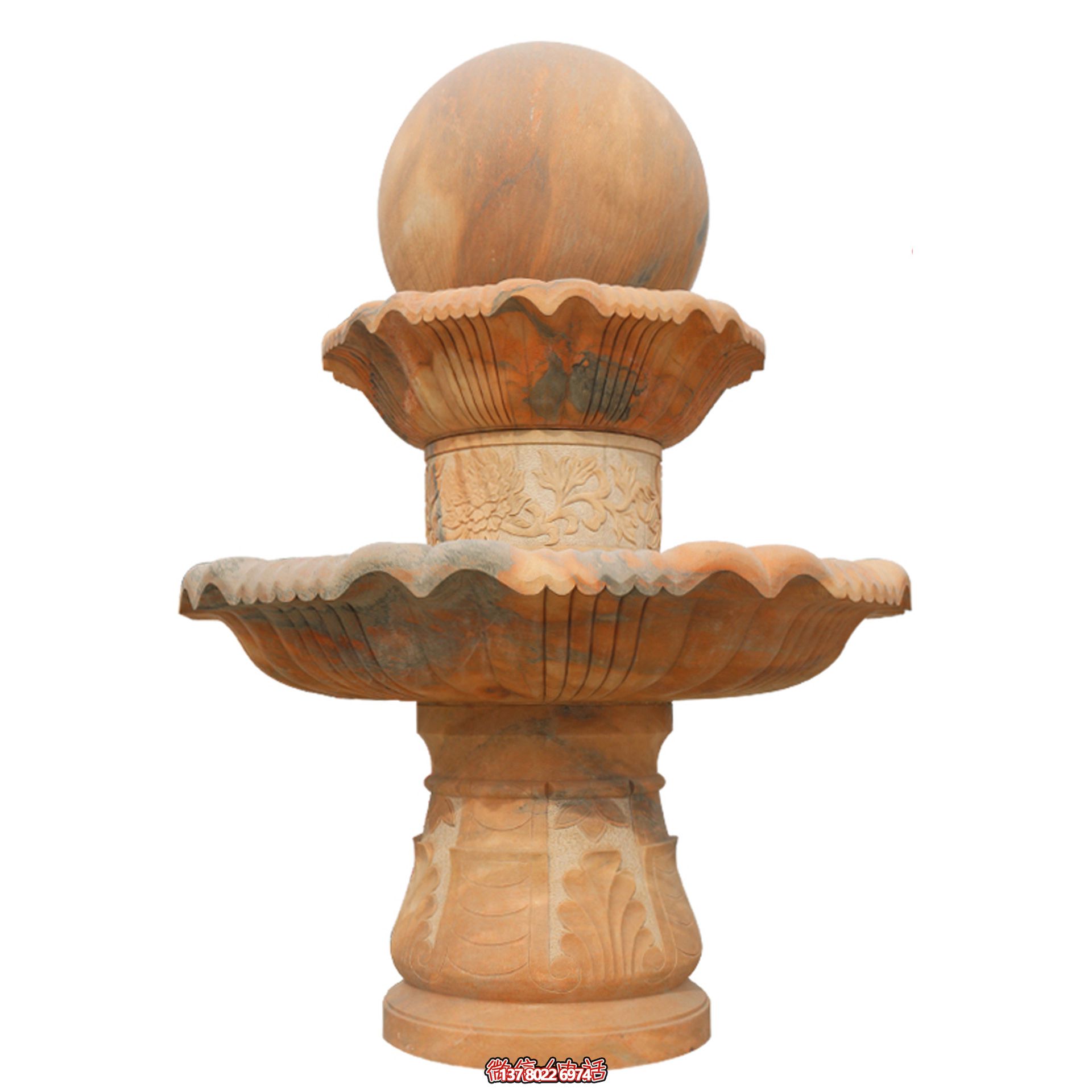 別墅花園引財風(fēng)水球噴泉雕塑 別墅花園引財風(fēng)水球噴泉雕塑