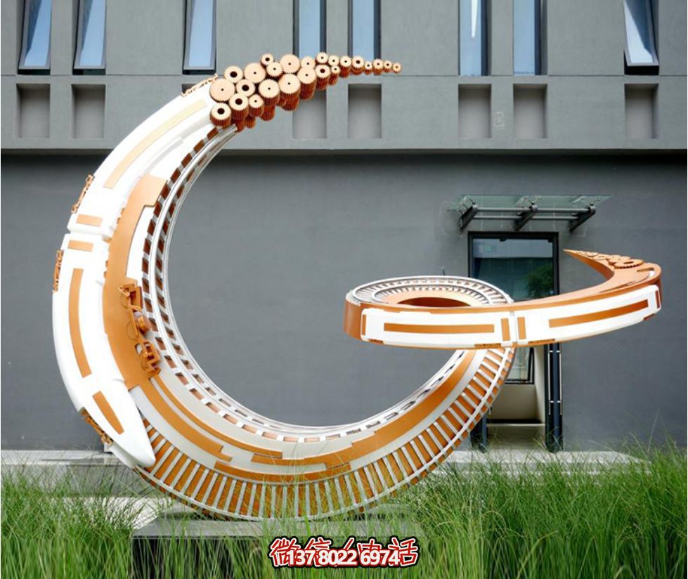 現(xiàn)代不銹鋼城市雕塑 現(xiàn)代不銹鋼城市雕塑