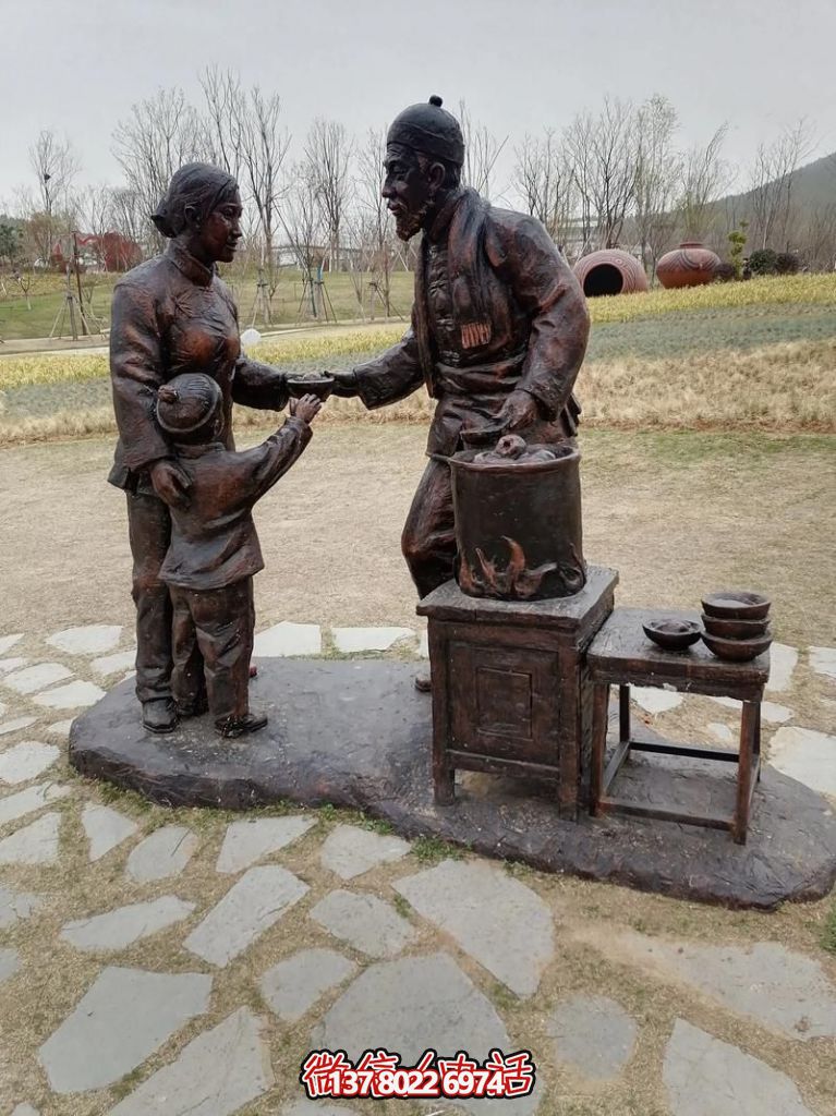 銅雕塑--人物場景雕塑 銅雕塑--人物場景雕塑