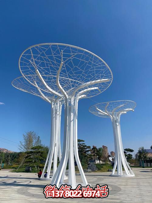 現(xiàn)代綠韻——大型不銹鋼戶外雕塑 現(xiàn)代綠韻——大型不銹鋼戶外雕塑
