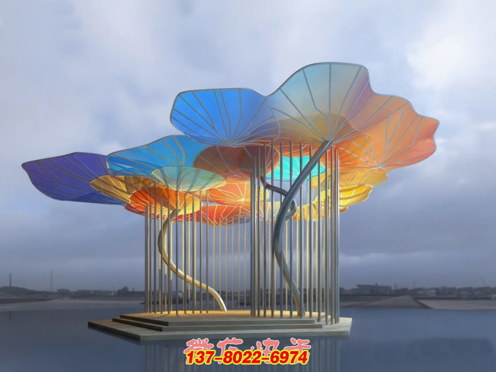 荷影幻彩:戶外不銹鋼景觀雕塑的自然禮贊 荷影幻彩:戶外不銹鋼景觀雕塑的自然禮贊