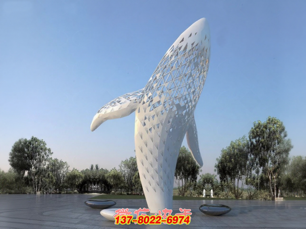 鯨夢云帆:戶外不銹鋼景觀雕塑的蒼穹之舞 鯨夢云帆:戶外不銹鋼景觀雕塑的蒼穹之舞