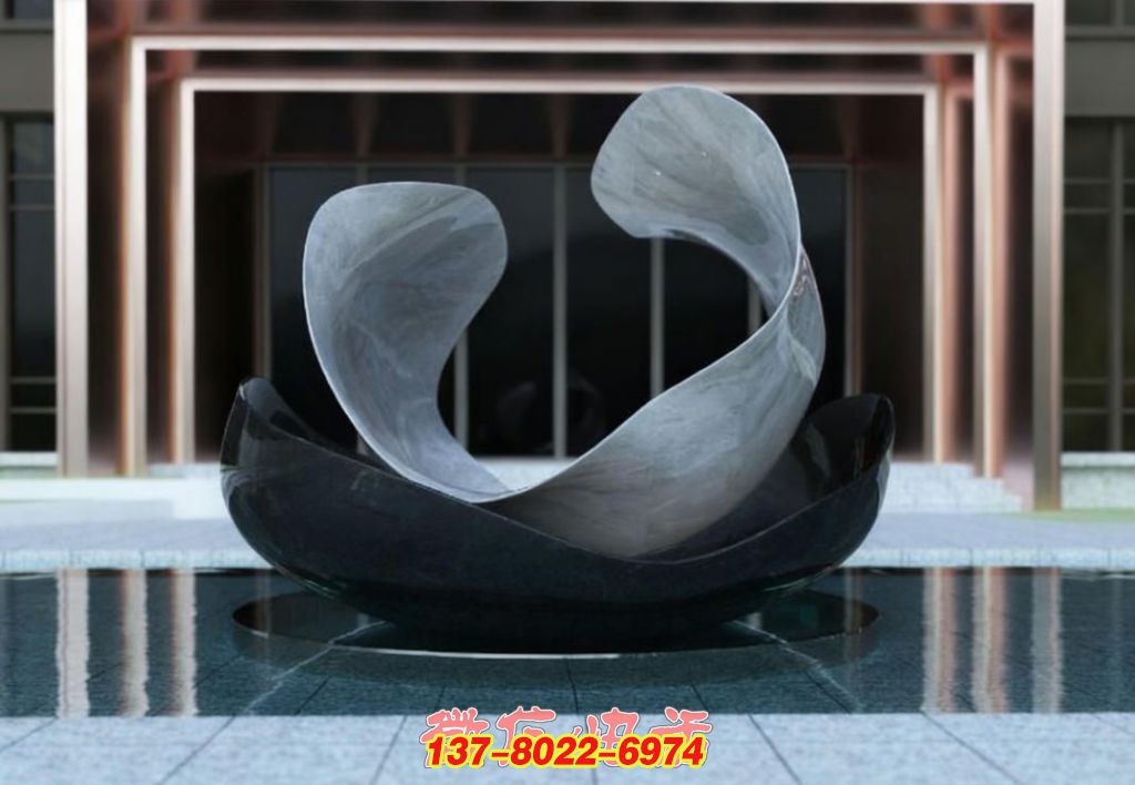 《融?綻》景觀雕塑小區(qū)大門雕塑 《融?綻》景觀雕塑小區(qū)大門雕塑