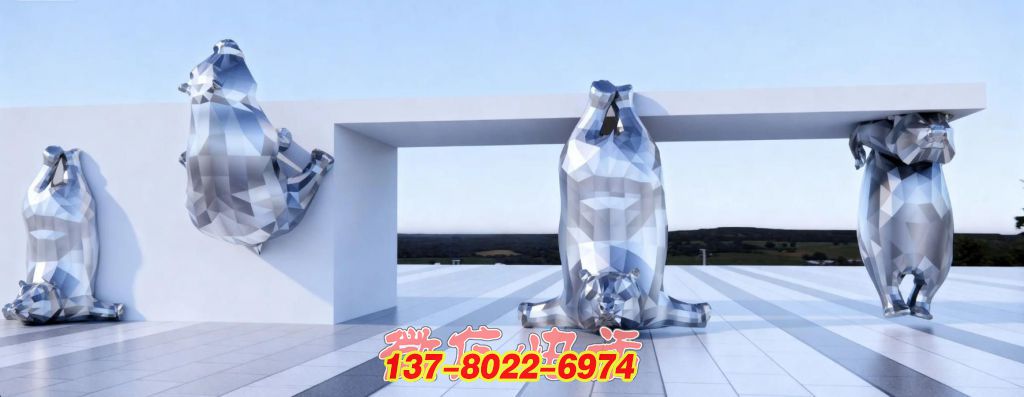 律動(dòng)之姿:不銹鋼動(dòng)物的景觀交響 律動(dòng)之姿:不銹鋼動(dòng)物的景觀交響