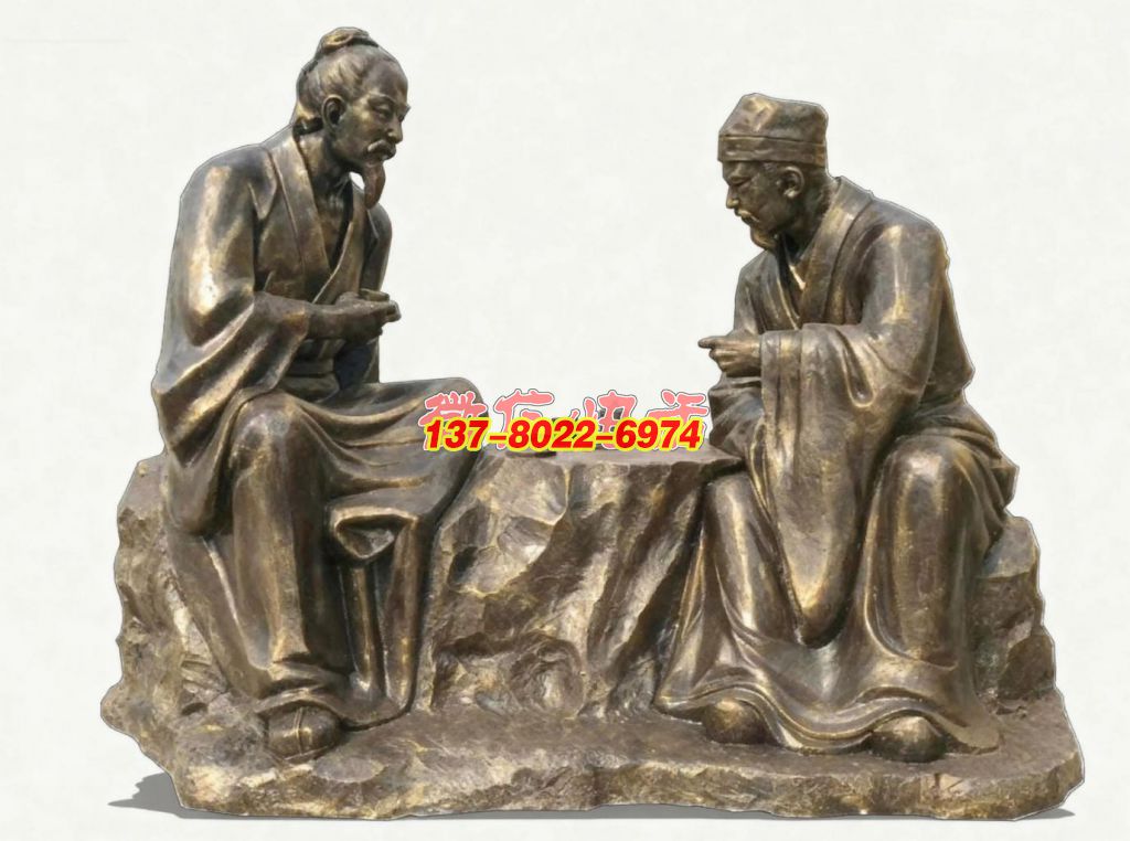 銅雕?傳統(tǒng)文人品茗雅聚景觀雕塑 銅雕?傳統(tǒng)文人品茗雅聚景觀雕塑