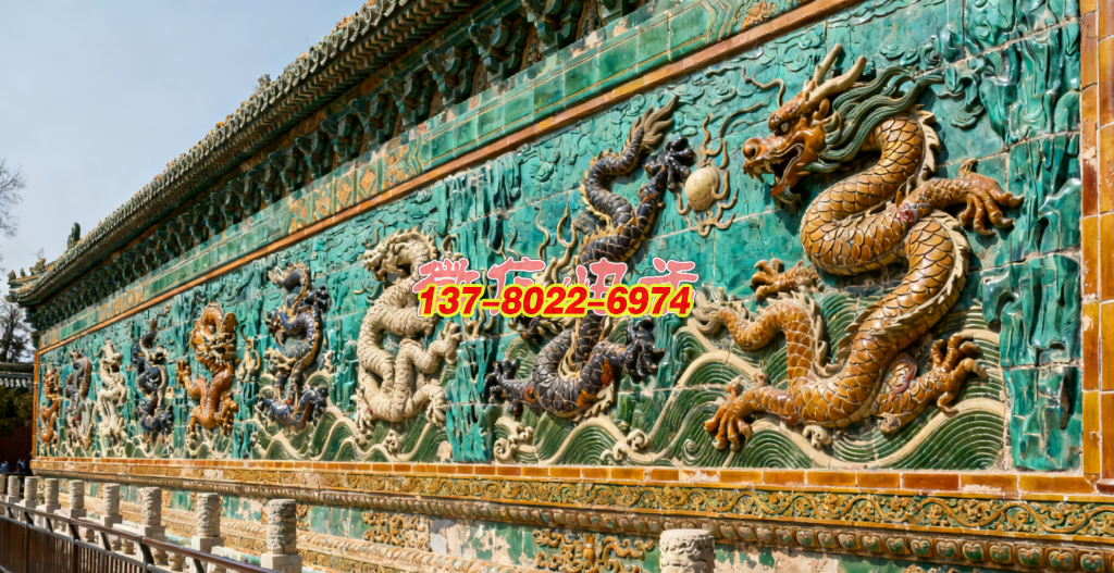 故宮九龍壁：琉璃溢彩的皇家傳統(tǒng)景觀雕塑，華夏龍文化的璀璨瑰寶