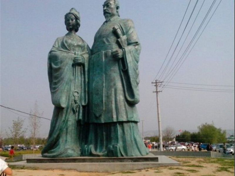 周文王青銅雕像 周文王青銅雕像